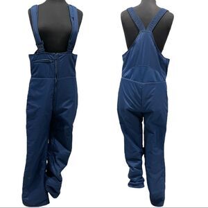 VINTAGE fusalp blue ski snowboard overalls sz L